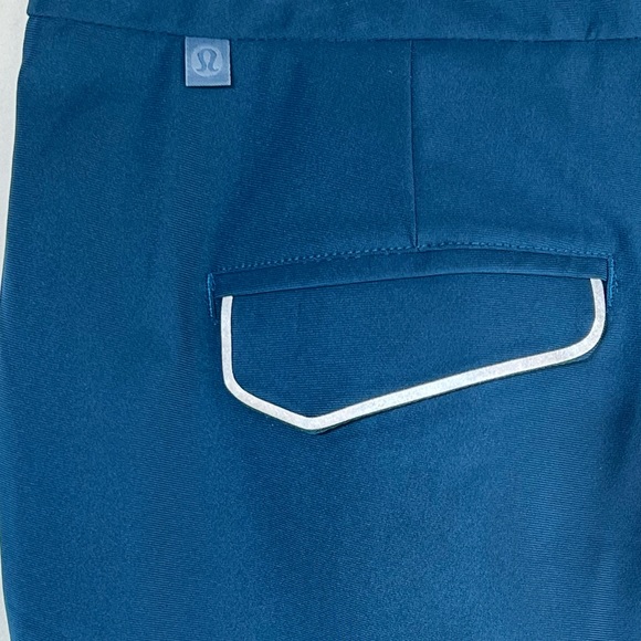 Lululemon Long Story Short Women's Bermuda Shorts Poseidon Color Size 10 - Picture 6 of 11